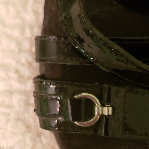 Mephisto Black Genuine Leather Sandals - Picture 3 of 5
